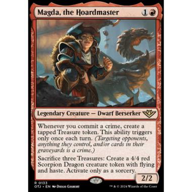 Magda, the Hoardmaster - Magda, the Hoardmaster - [OTJ] [NM] [Foil]