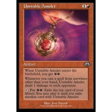 Unstable Amulet (V.1) - Unstable Amulet (V.1) - [XMH3] [NM] [Foil]