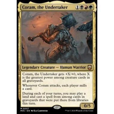 Coram, the Undertaker - Coram, the Undertaker - [M3C] [NM] [Foil]