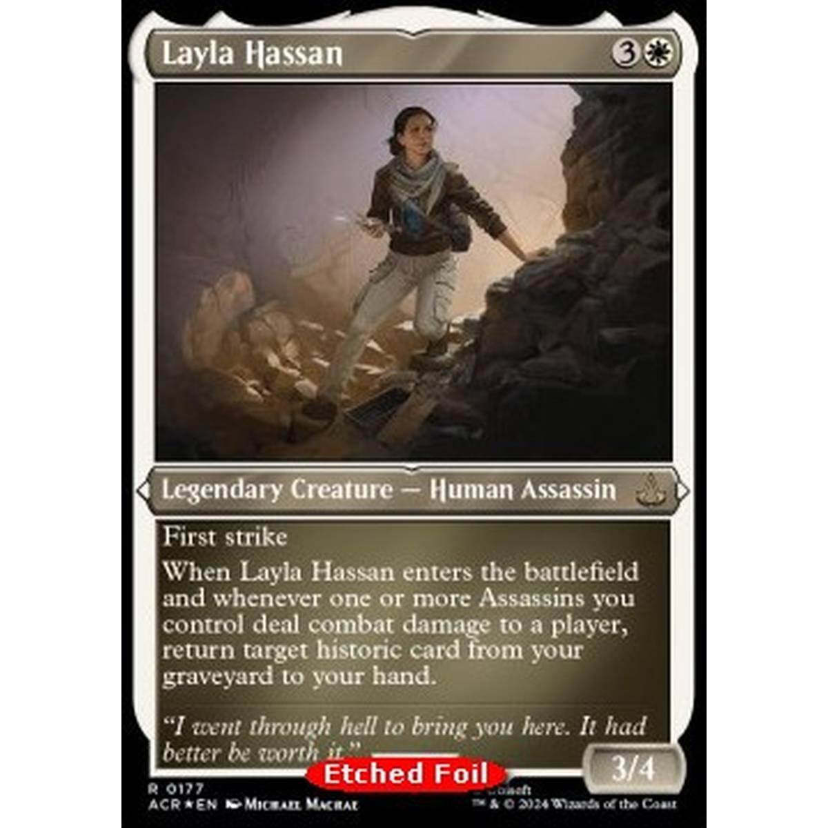 Layla Hassan (V.2) - Layla Hassan (V.2) - [XACR] [NM] [Foil]