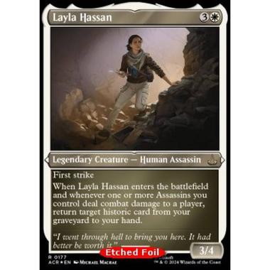 Layla Hassan (V.2) - Layla Hassan (V.2) - [XACR] [NM] [Foil]
