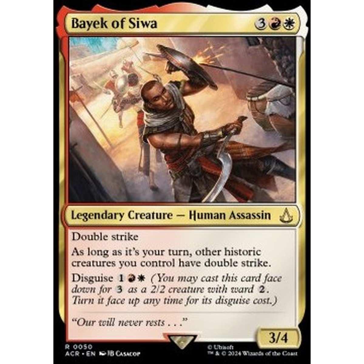Bayek of Siwa - Bayek of Siwa - [ACR] [NM] [Foil]