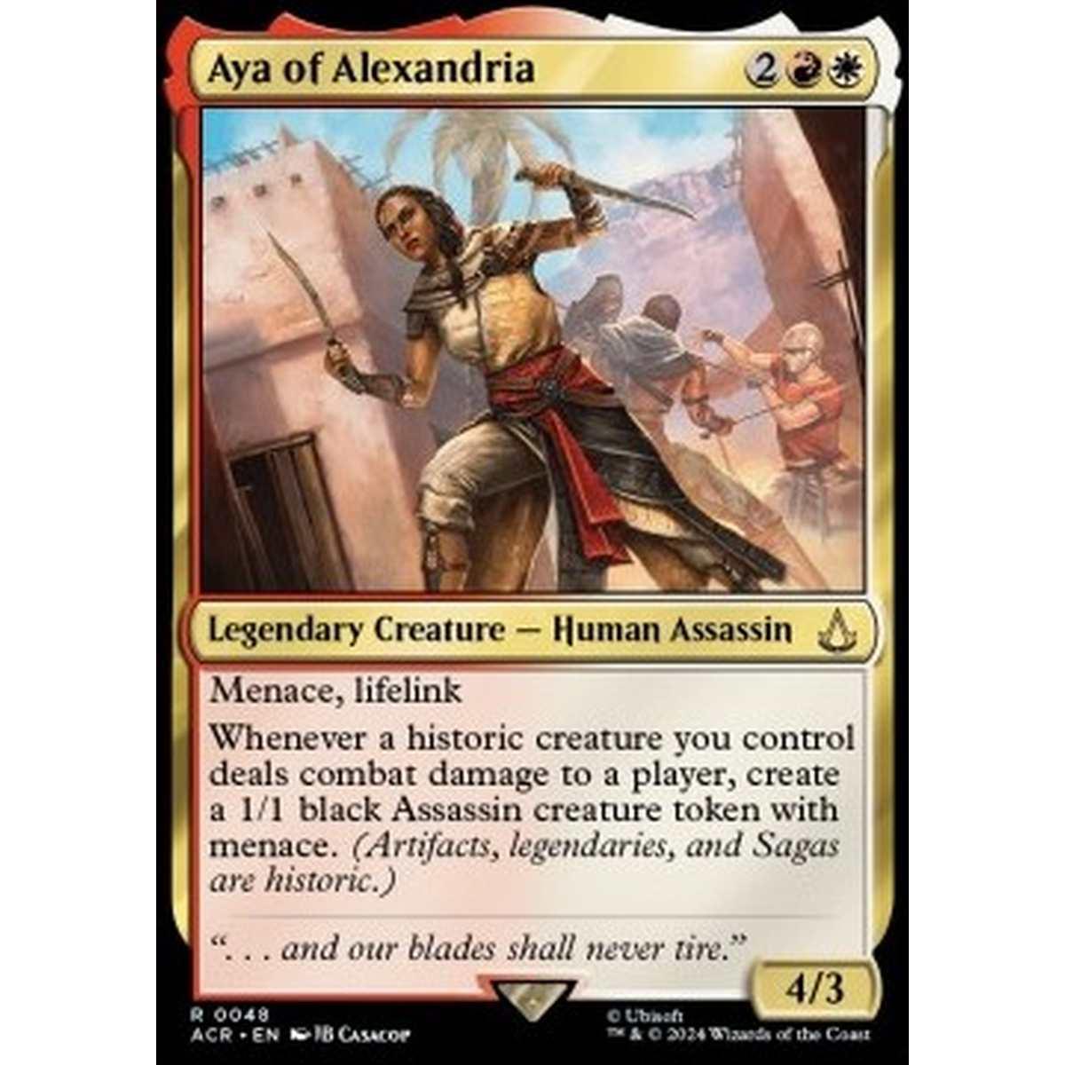 Aya of Alexandria - Aya of Alexandria - [ACR] [NM] [Foil]