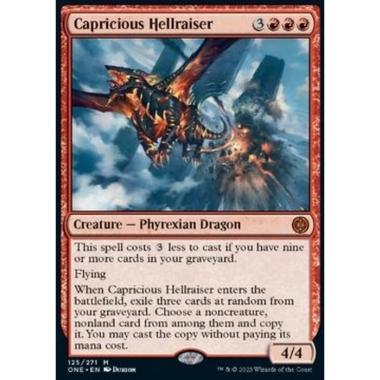 Capricious Hellraiser - Capricious Hellraiser - [ONE] [NM] [Foil]