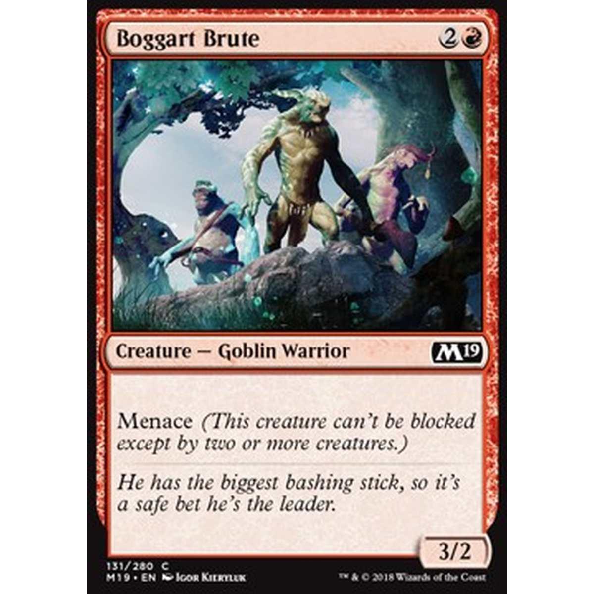 Boggart Brute - Bruto Boggart - [M19] [NM]