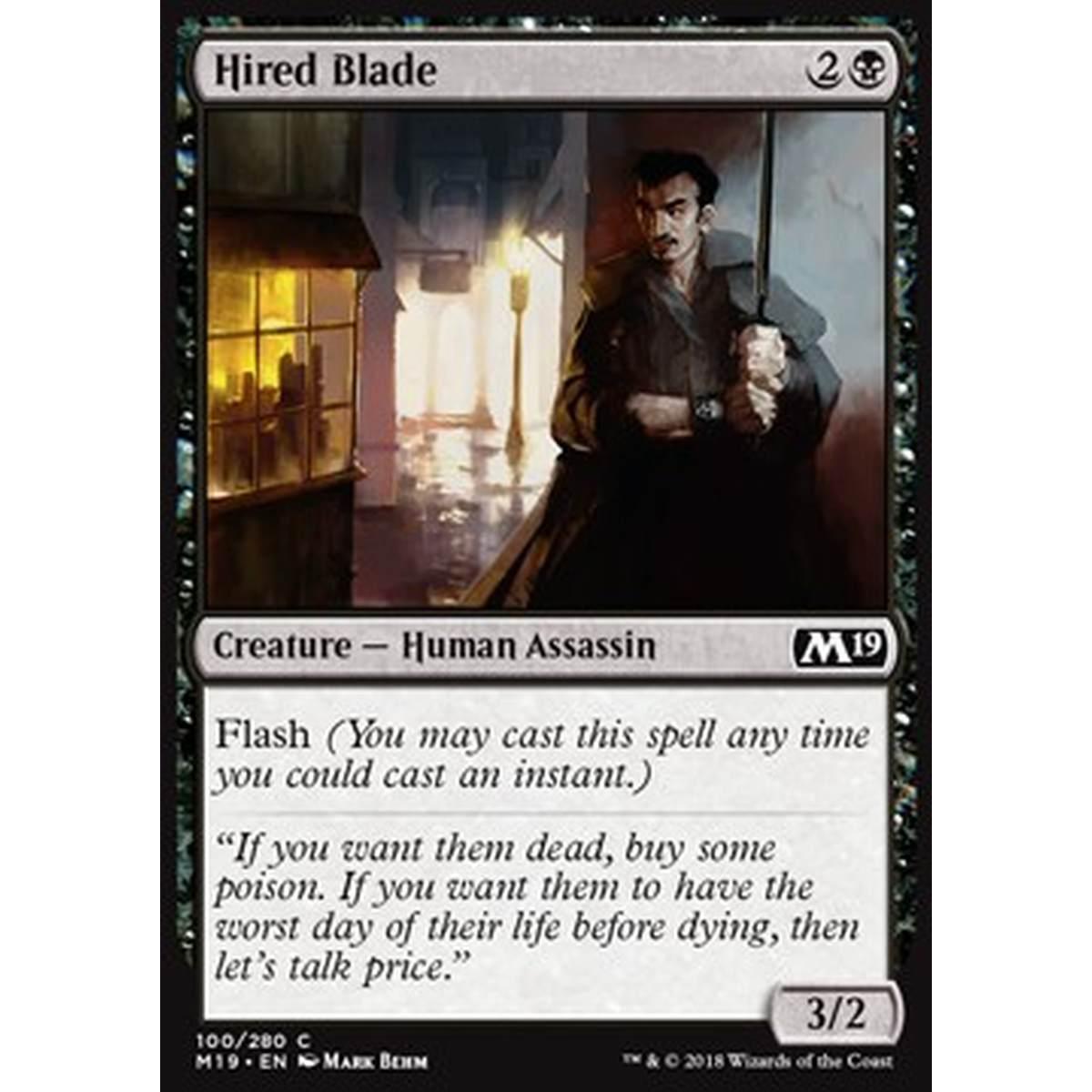 Hired Blade - Lama Assoldata - [M19] [NM]