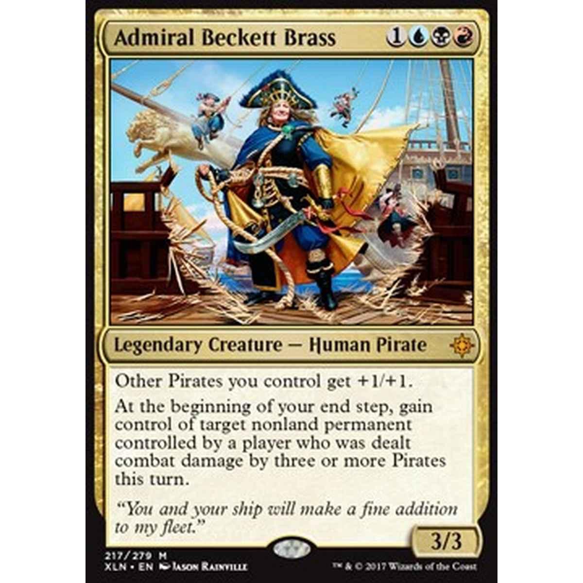 Admiral Beckett Brass - Admiral Beckett Brass - [XLN] [NM]