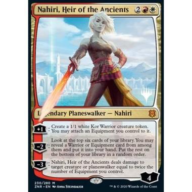 Nahiri, Heir of the Ancients (V.1) - Nahiri, Erede degli Antichi (V.1) - [PZNR] [NM]