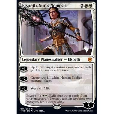 Elspeth, Sun's Nemesis (V.1) - Elspeth, Nemesi del Sole (V.1) - [PTHB] [NM] [Foil]