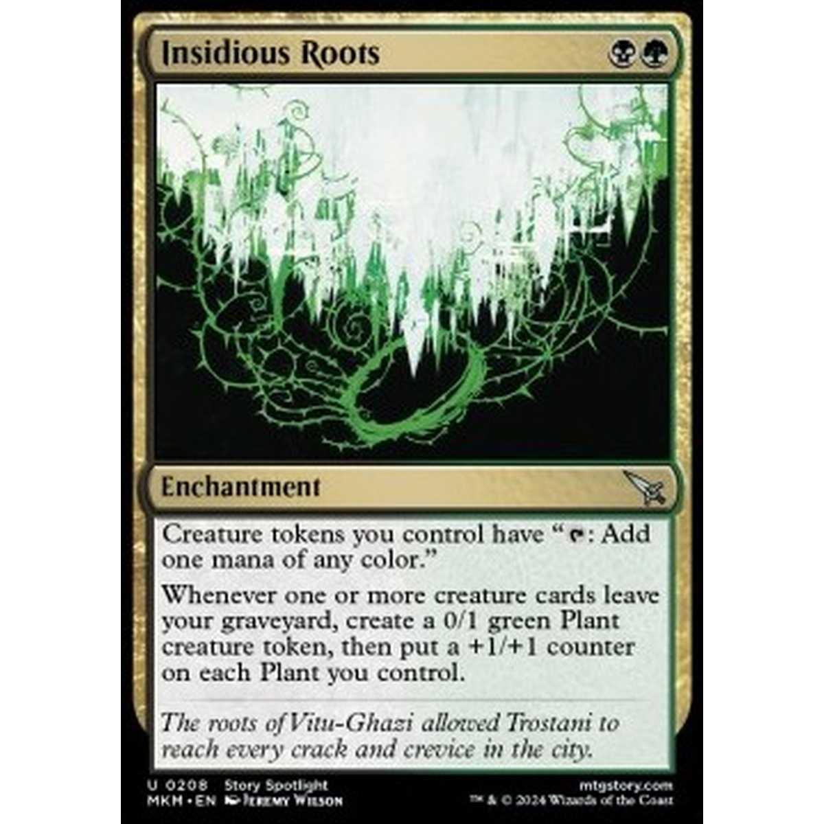 Insidious Roots - Insidious Roots - [MKM] [NM] [Foil]