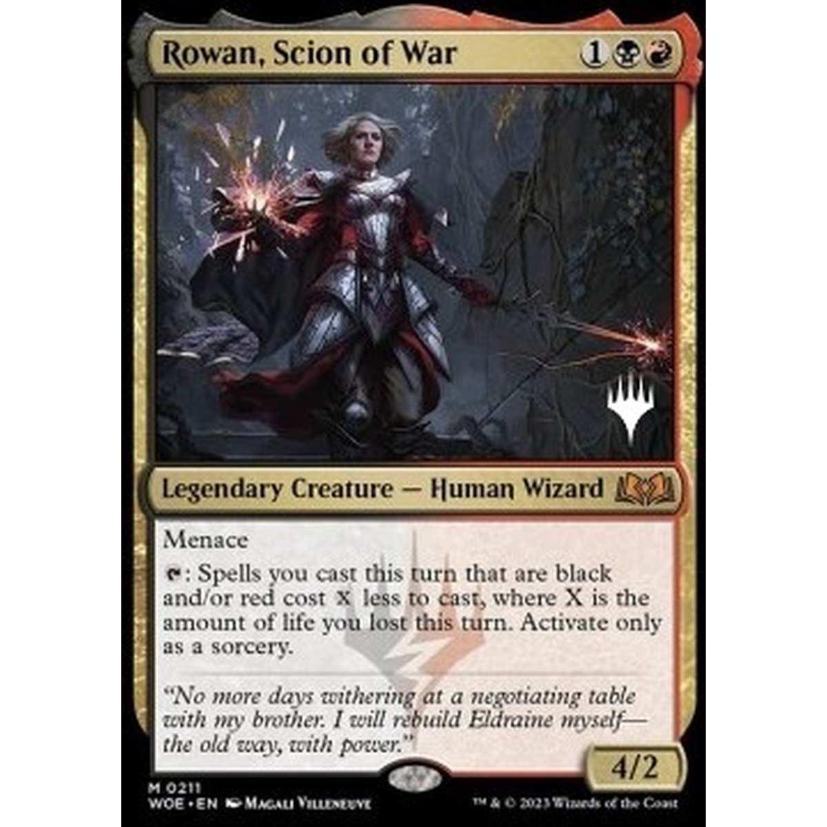 Rowan, Scion of War (V.2) - Rowan, Erede della Guerra (V.2) - [PWOE] [NM]