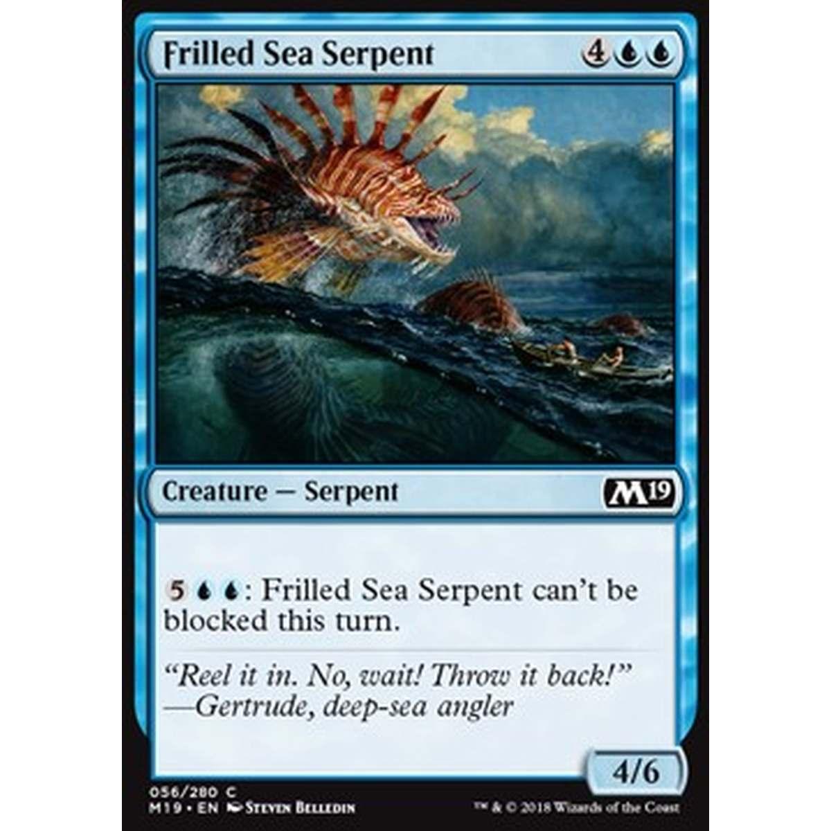 Frilled Sea Serpent - Serpente Marino Frangiato - [M19] [NM]