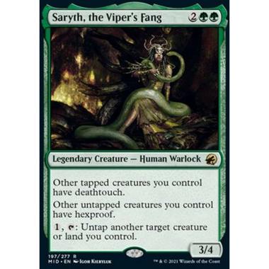 Saryth, the Viper's Fang - Saryth, the Viper's Fang - [MID] [NM]