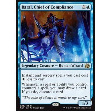 Baral, Chief of Compliance - Baral, Chief of Compliance - [AER] [EX]