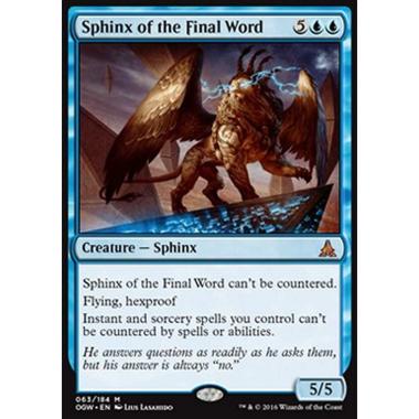 Sphinx of the Final Word - Sphinx of the Final Word - [OGW] [EX]