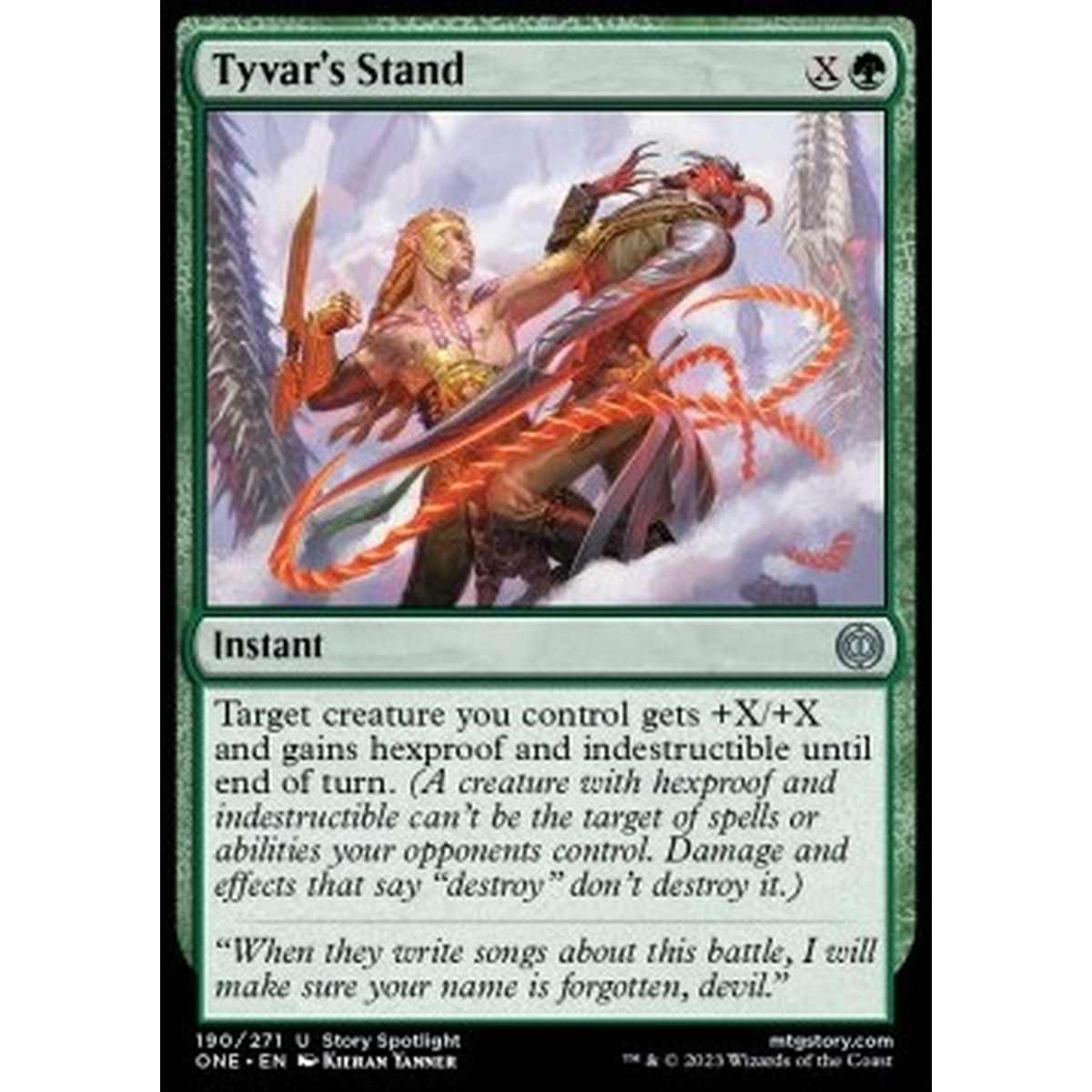 Tyvar's Stand - Tyvar's Stand - [ONE] [NM] [Foil]