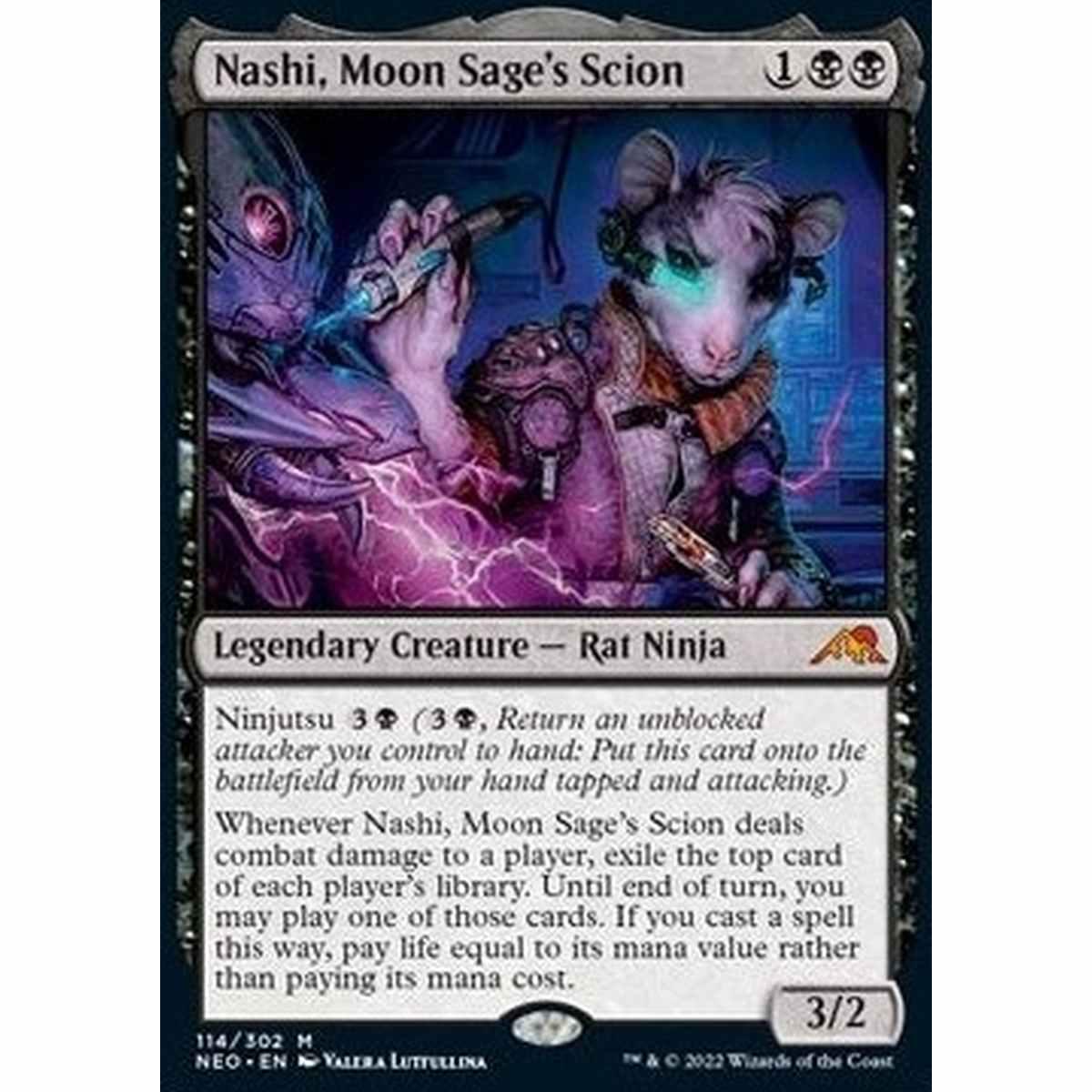 Nashi, Moon Sage's Scion - Nashi, Erede della Saggia della Luna - [NEO] [NM]