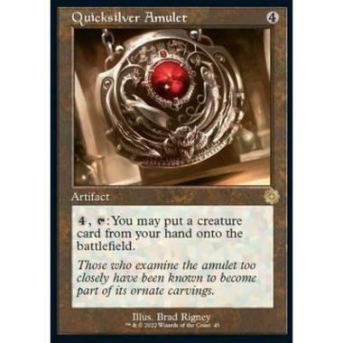 Quicksilver Amulet (V.1) - Amuleto di Mercurio (V.1) - [BRR] [NM]