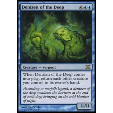Denizen of the Deep - Denizen of the Deep - [10E] [GD] [Foil]