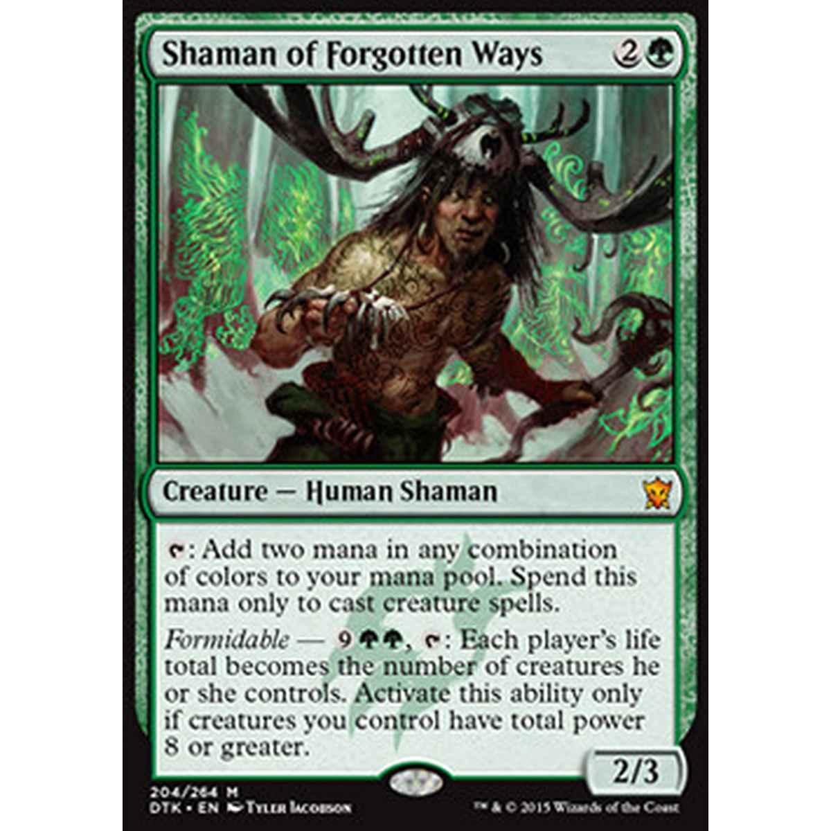 Shaman of Forgotten Ways - Shamane des traditions oubliÃ©es - [DTK] [EX]