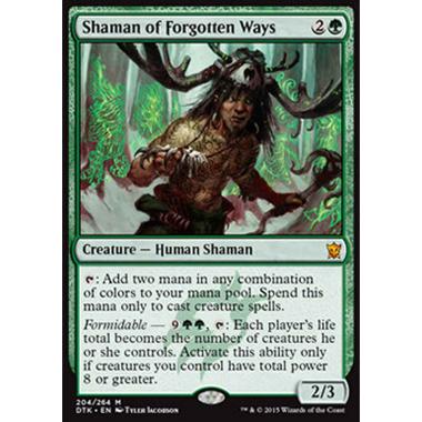 Shaman of Forgotten Ways - Shamane des traditions oubliÃ©es - [DTK] [EX]