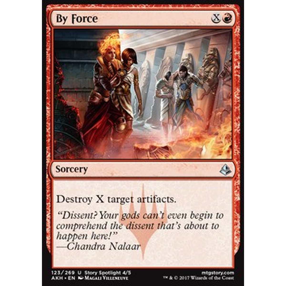 By Force - By Force - [AKH] [EX] [Foil]