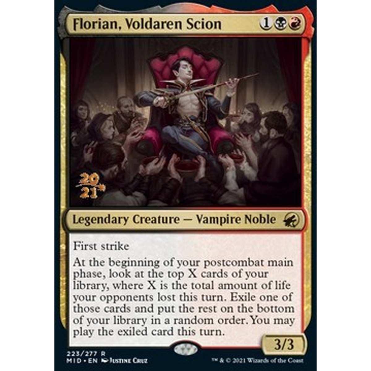 Florian, Voldaren Scion (V.1) - Florian, Discendente dei Voldaren (V.1) - [PMID] [NM] [Foil]