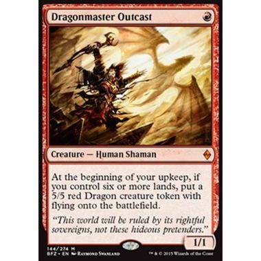Dragonmaster Outcast - Dragonmaster Outcast - [BFZ] [NM]