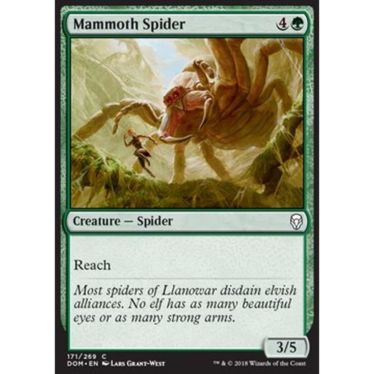 Mammoth Spider - Ragno Mammut - [DOM] [NM]