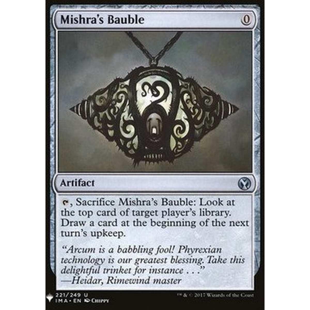 Mishra's Bauble - Mishra's Bauble - [MYS] [NM]