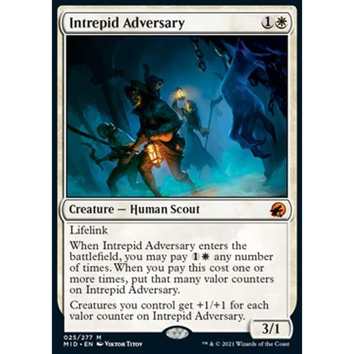 Intrepid Adversary - Avversario Intrepido - [MID] [NM]