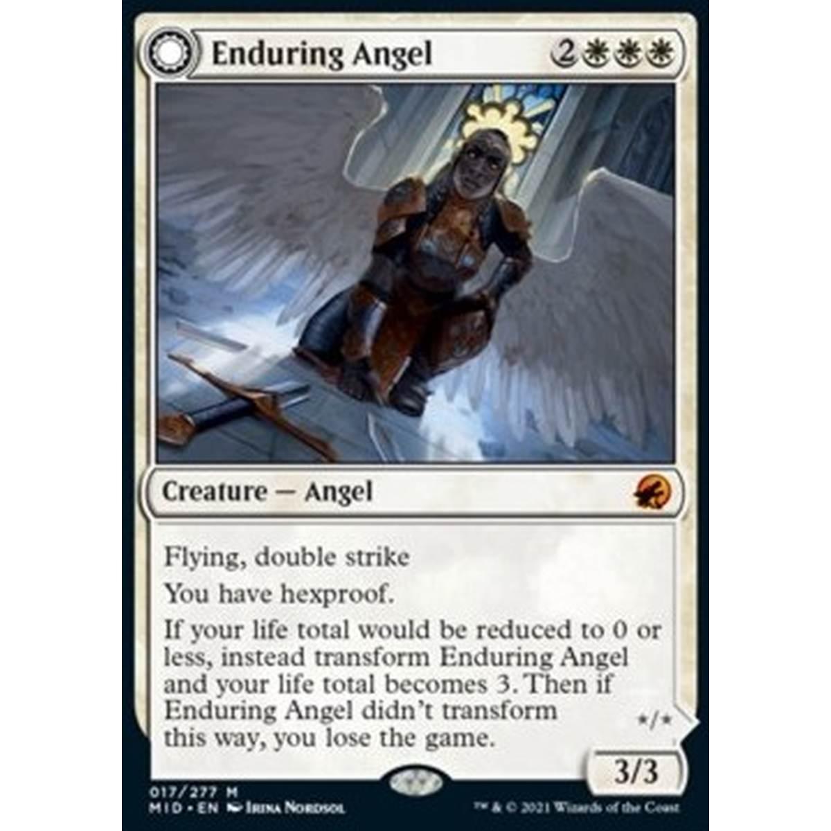 Enduring Angel // Angelic Enforcer - Enduring Angel // Angelic Enforcer - [MID] [NM] [Foil]