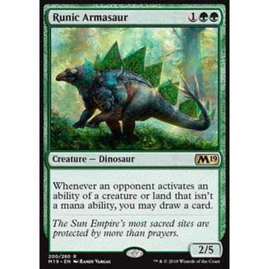 Runic Armasaur - Runic Armasaur - [M19] [NM]