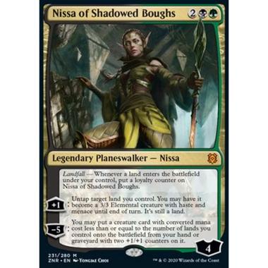 Nissa of Shadowed Boughs - Nissa of Shadowed Boughs - [ZNR] [NM]