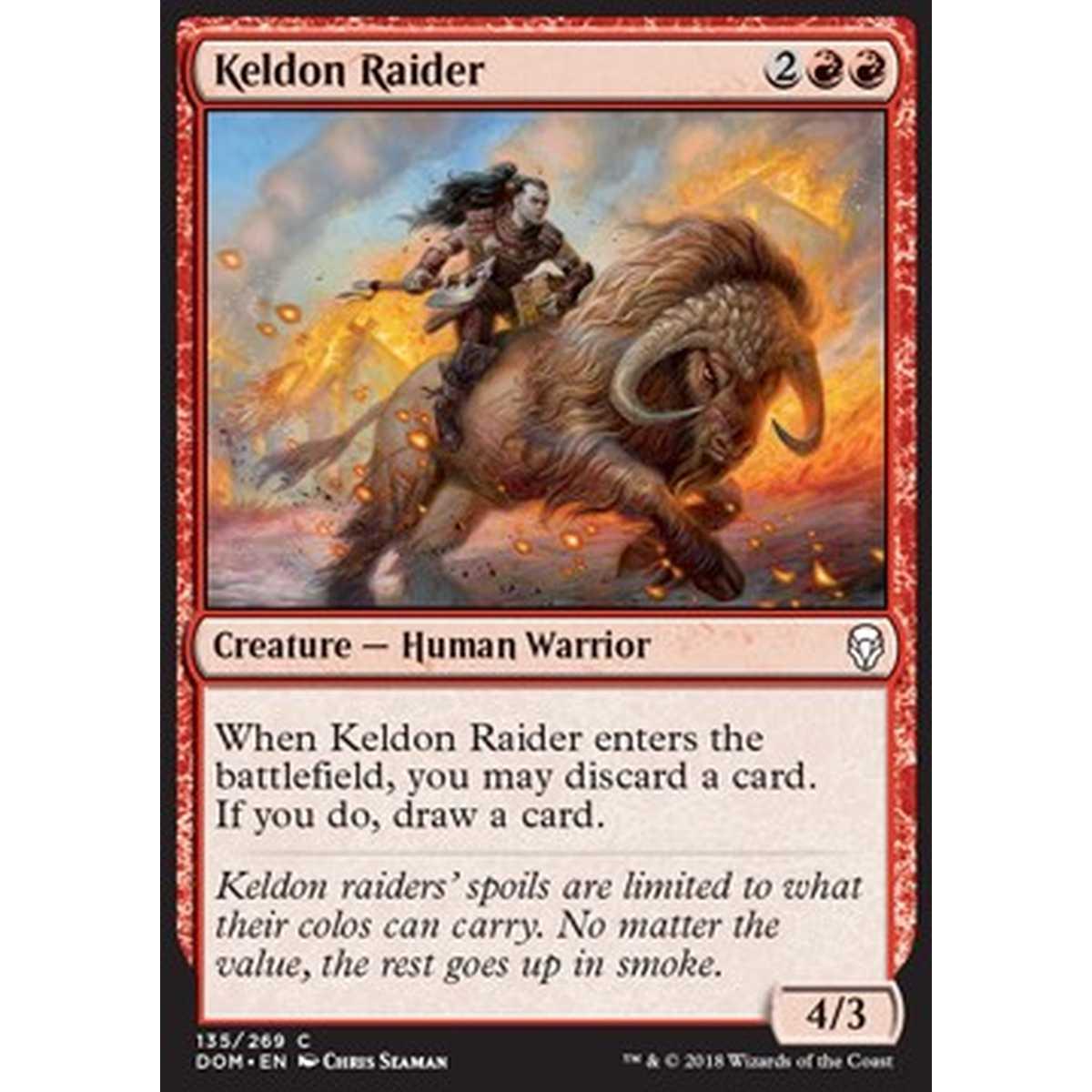 Keldon Raider - Assaltatrice di Keld - [DOM] [NM]