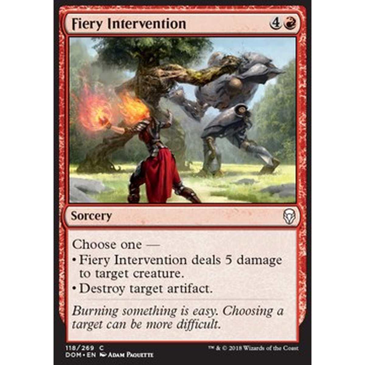 Fiery Intervention - Intervento Fiammante - [DOM] [NM]