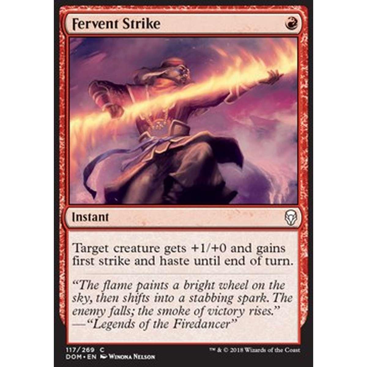 Fervent Strike - Colpo Fervente - [DOM] [NM]