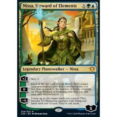 Nissa, Steward of Elements - Nissa, Steward of Elements - [C20] [NM]