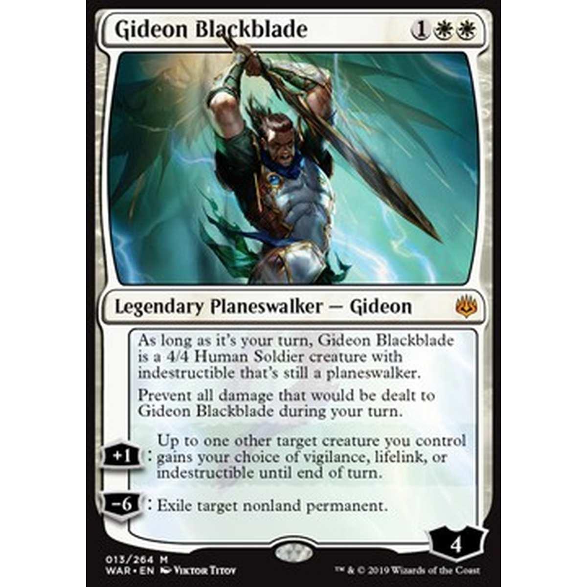 Gideon Blackblade - é»ãå£ã®ã®ãƒãªãƒ³ - [WAR] [NM]