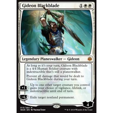 Gideon Blackblade - é»ãå£ã®ã®ãƒãªãƒ³ - [WAR] [NM]