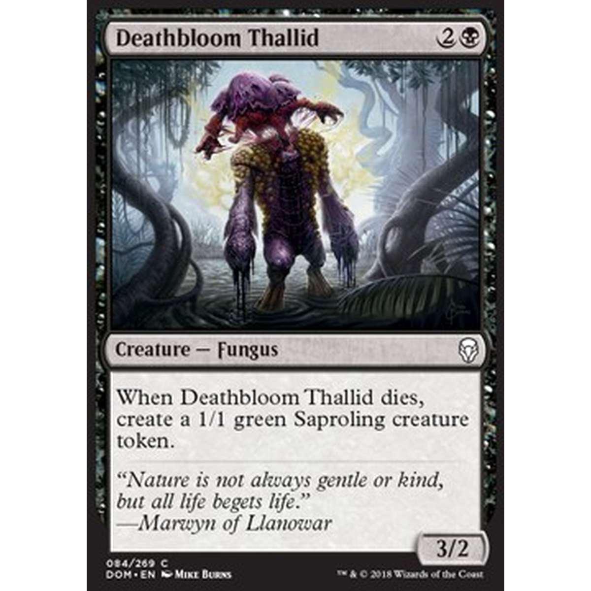 Deathbloom Thallid - Thallid Germoglio di Morte - [DOM] [NM]