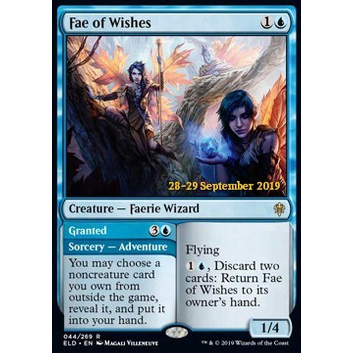 Fae of Wishes // Granted (V.1) - Fate dei Desideri // Esaudito (V.1) - [PELD] [NM] [Foil]