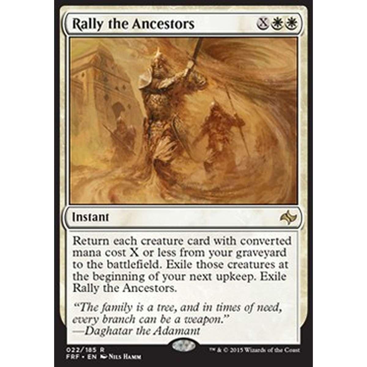 Rally the Ancestors - Radunare gli Antenati - [FRF] [NM] [Foil]