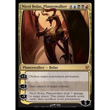 Nicol Bolas, Planeswalker - Nicol Bolas, Planeswalker - [DDH] [PO] [Foil]