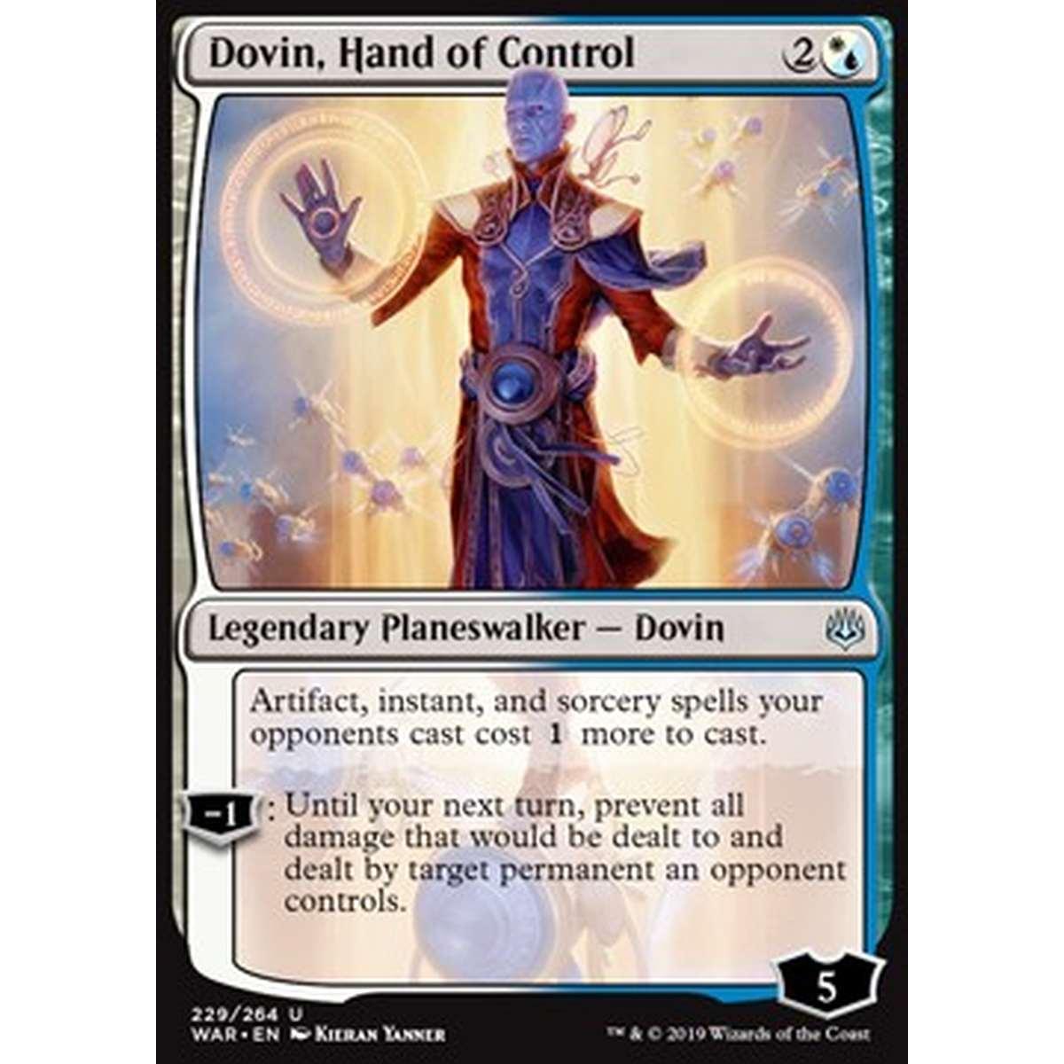 Dovin, Hand of Control - Dovin, Strumento di Controllo - [WAR] [NM] [Foil]