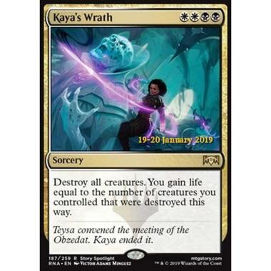 Kaya's Wrath - Ira di Kaya - [XRNA] [NM] [Foil]