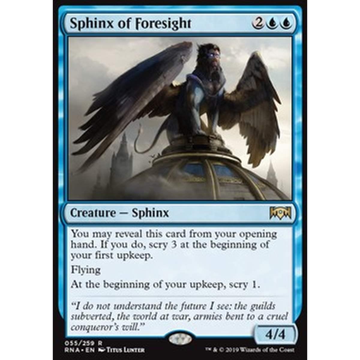 Sphinx of Foresight - Sfinge della Premonizione - [RNA] [NM] [Foil]