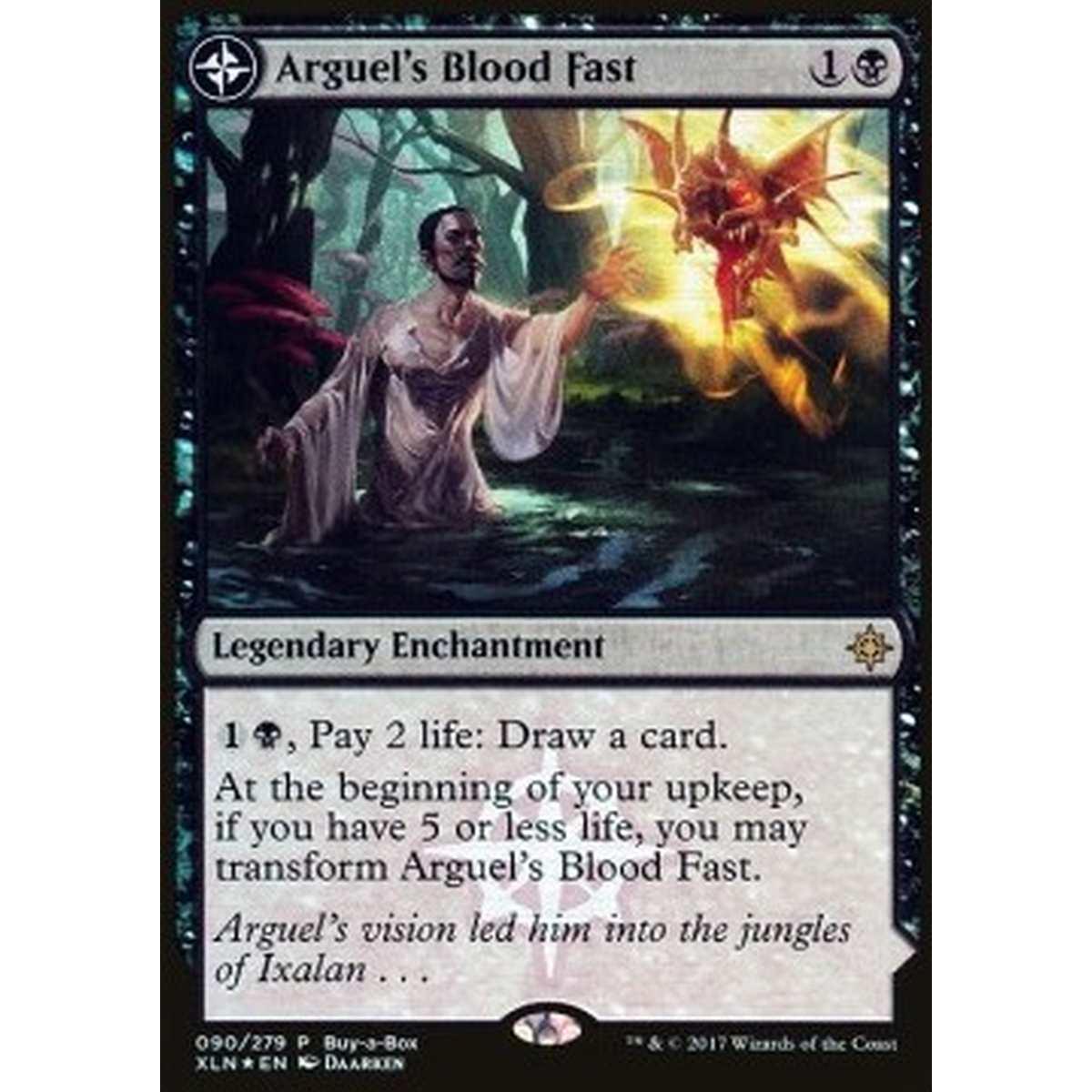 Arguel's Blood Fast / Temple of Aclazotz - Arguel's Blood Fast / Temple of Aclazotz - [BABP] [EX] [Foil]