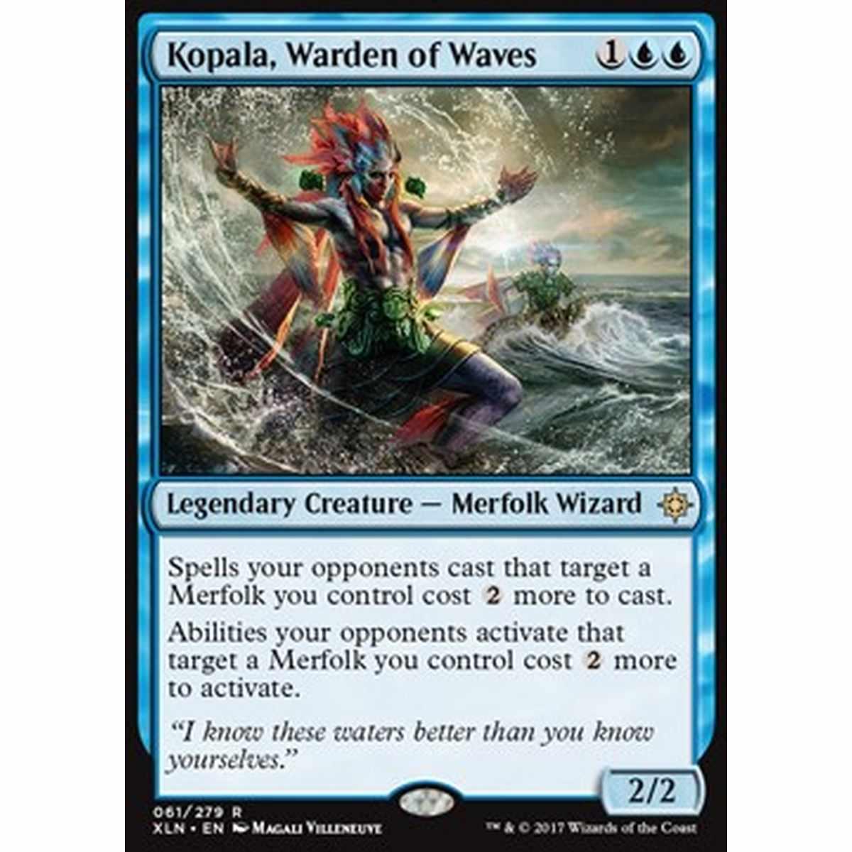 Kopala, Warden of Waves - Kopala, Warden of Waves - [XLN] [NM] [Foil]