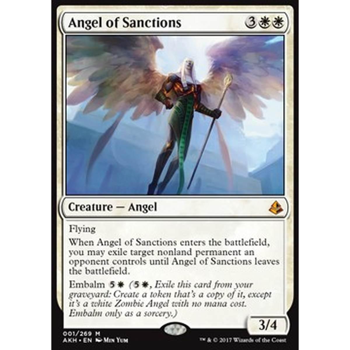 Angel of Sanctions - Angel of Sanctions - [AKH] [NM] [Foil]